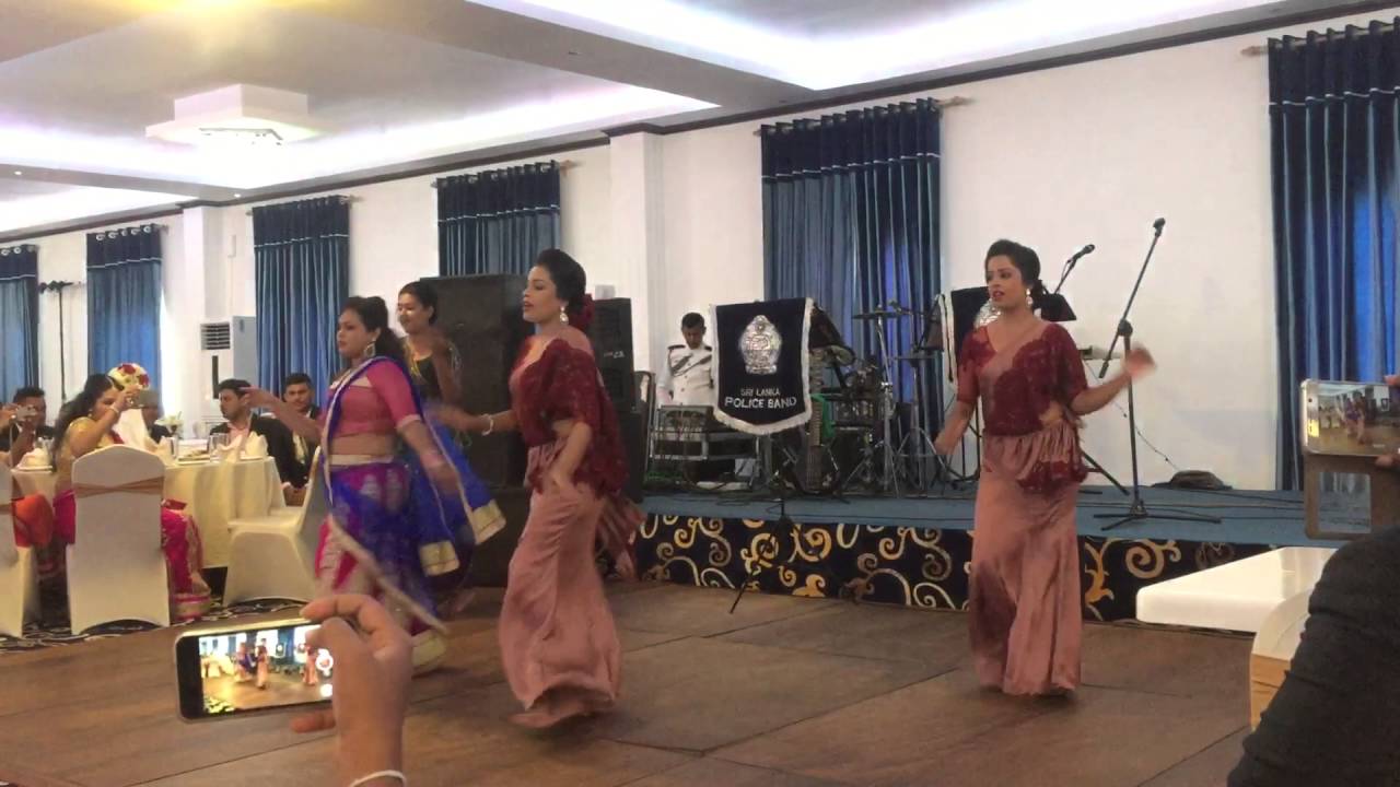 Surprise dance sandali's wedding day(radha & bahara)srilanka