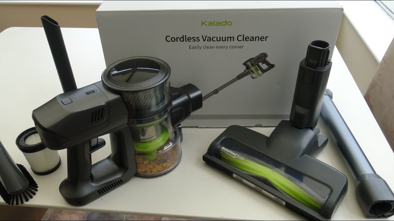 Kalado KCV01 Cordless Vacuum Cleaner With 40 Minutes Runtime