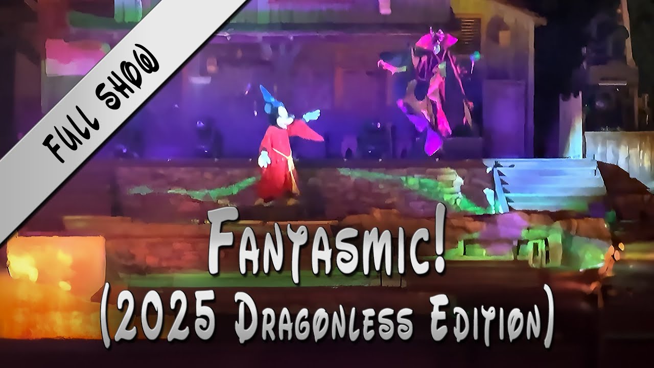 Full Show - Fantasmic! (2025 Dragonless Edition)
