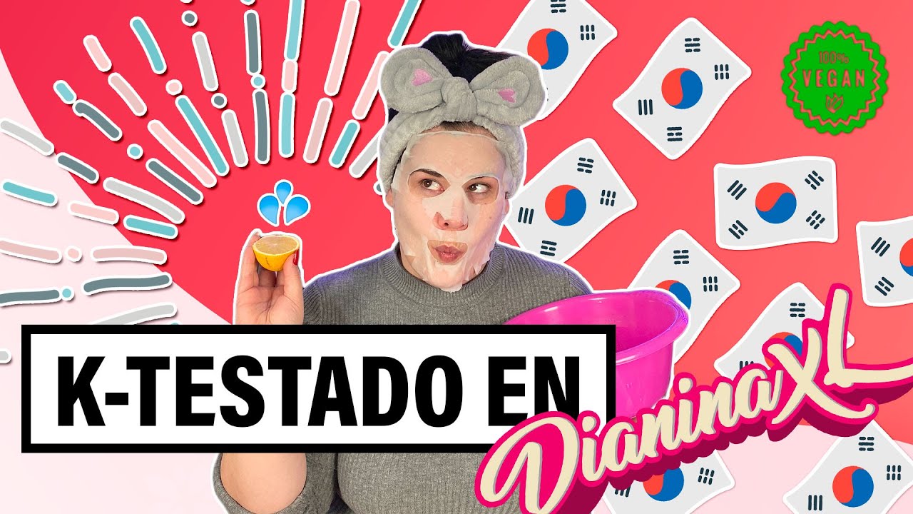 TESTADO en DIANINA con EXPERIMENTO CASERO😅Cosmética COREANA ¡A PRUEBA! ¿Funciona? K-Beauty 🤔