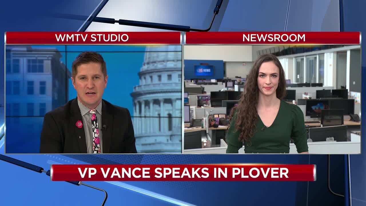 Vice President Vance visiting Wisconsin Thursday