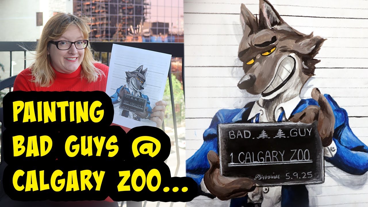 Calgary Zoo Review and Painting