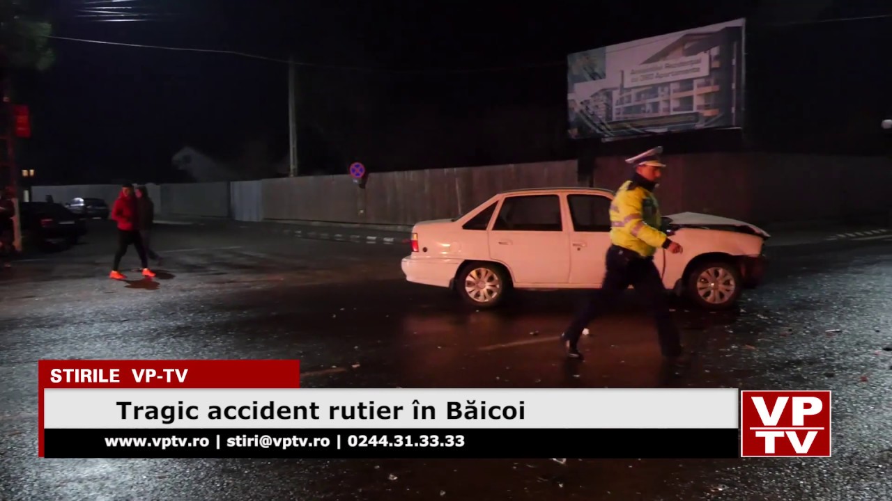 Tragic accident rutier în Băicoi