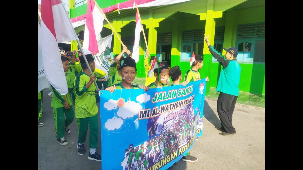Peringatan HUT RI ke 78- MI AL WATHONIYYAH 01-
