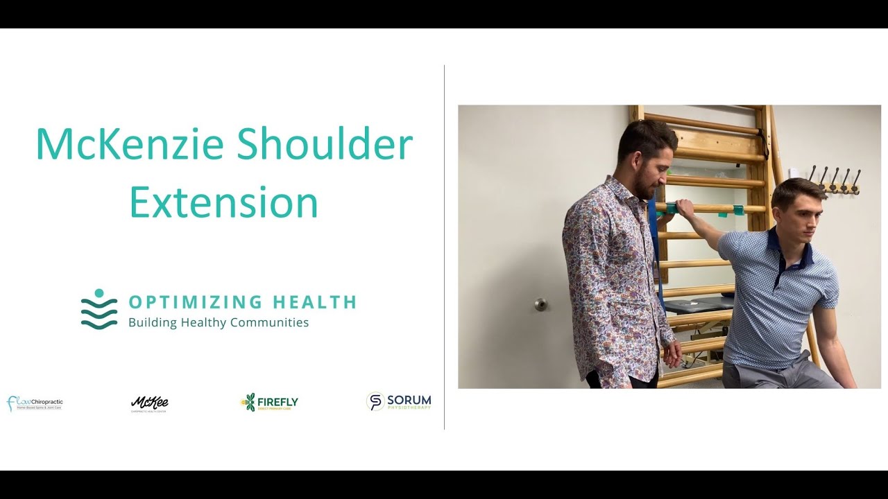 McKenzie Shoulder Extension