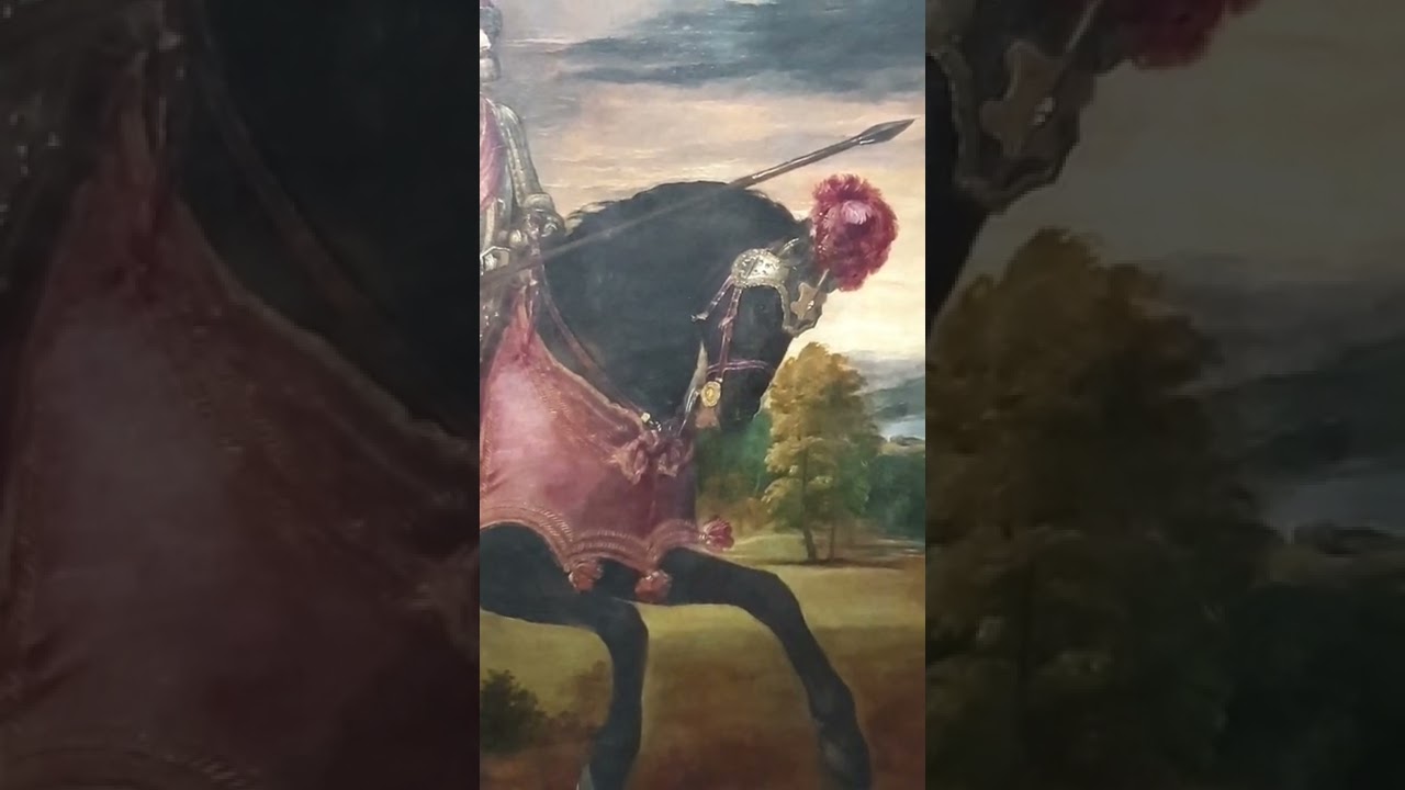 Emperor Charles V at Mühlberg by Titian, 1548. Recorded live March 23, 2022