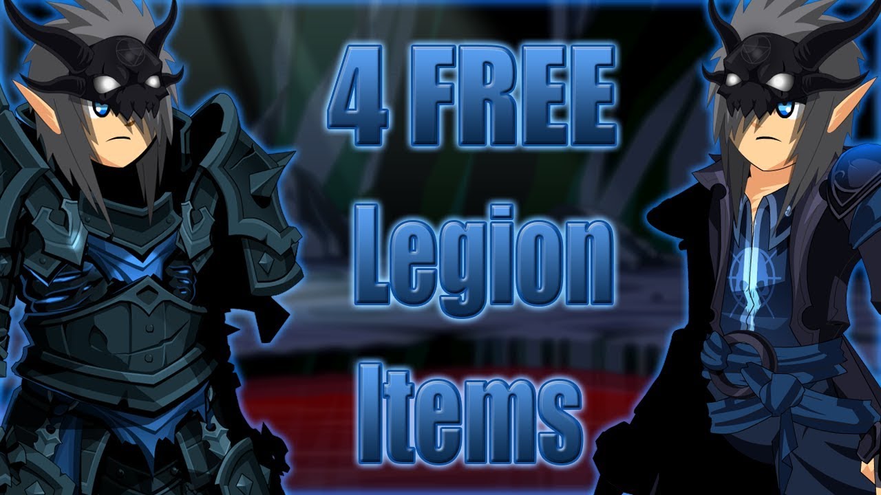 AQW - Top 4 legion items (No legion tokes required)
