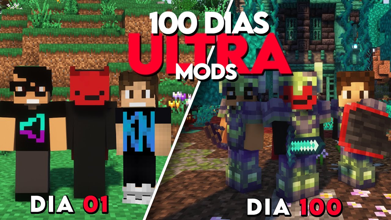 100 DIAS DE MINECRAFT ULTRA MODIFICADO EM TRIO - O FILME @Lokolow @RubioKn