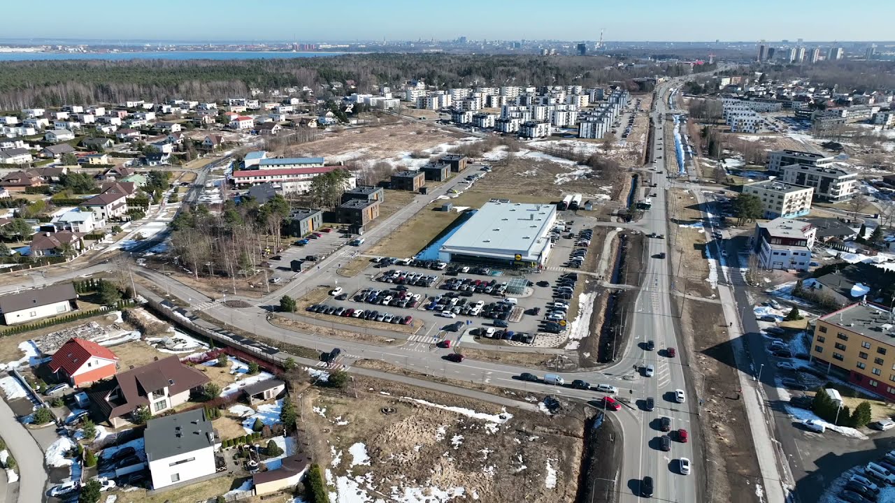 Lidl Rannamõisa tee liiklussõlme timelapse