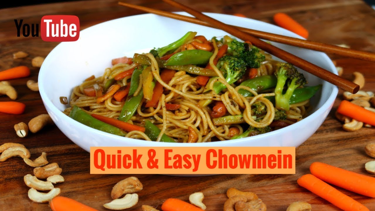 How to make Easy Vegetarian Chowmein