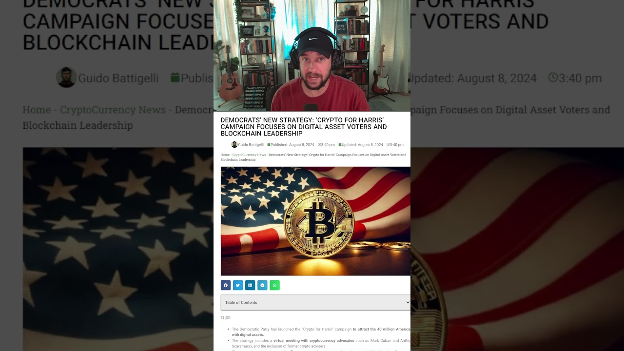 Kamala Harris on Crypto
