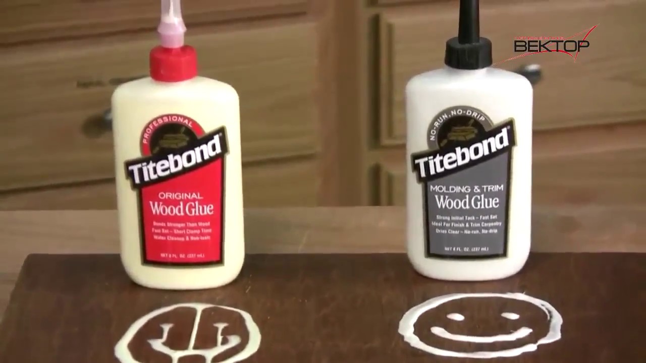 Клей для дерева Titebond - No run, no drip (molding & trim)