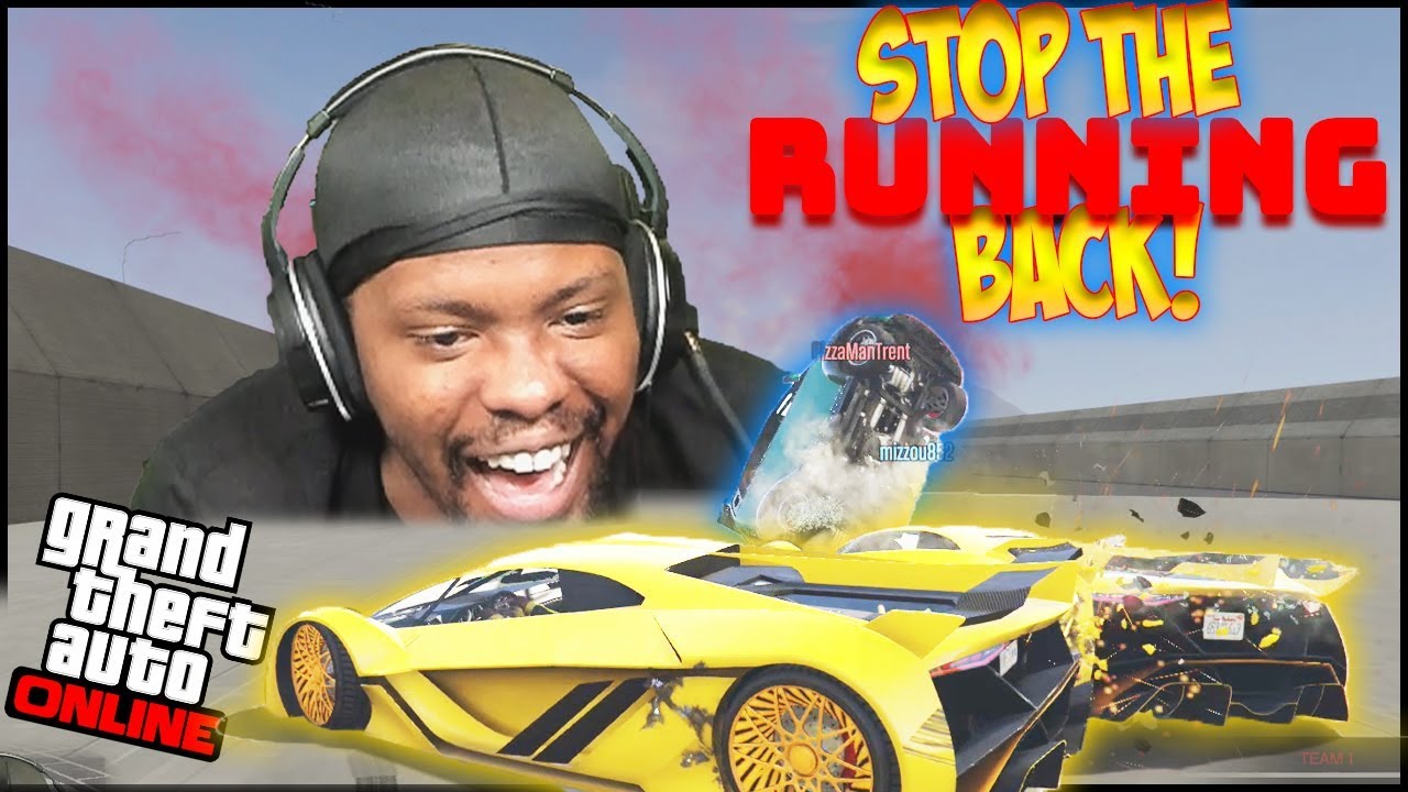 New Football Mode w/ Sports Cars! (GTA 5 Running Back Remix)