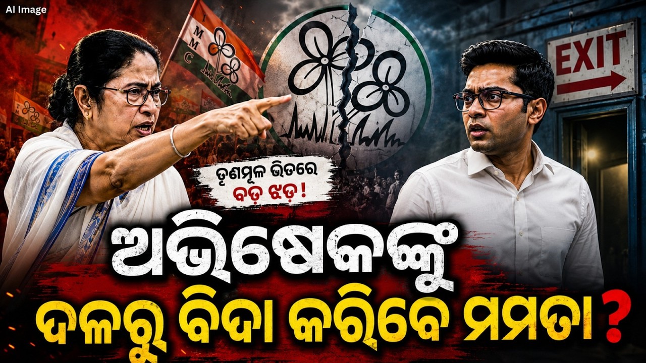 ଦଳରୁ ବିଦା ହେବେ ଅଭିଷେକ ? Mamata banerjee | Rift In TMC | Abhisekh Banerjee | Bengal News | odia news