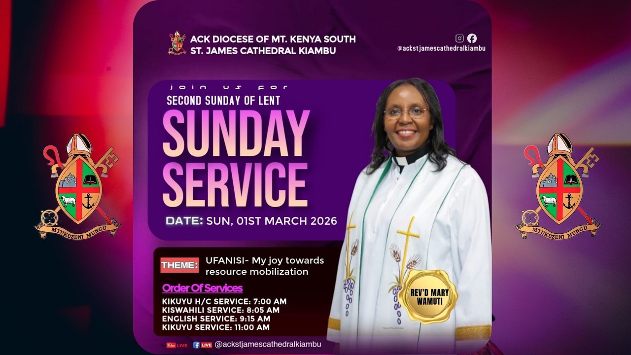Second Sunday of lent  Service - 01/MARCH /2026 - Holy Communion-Kikuyu