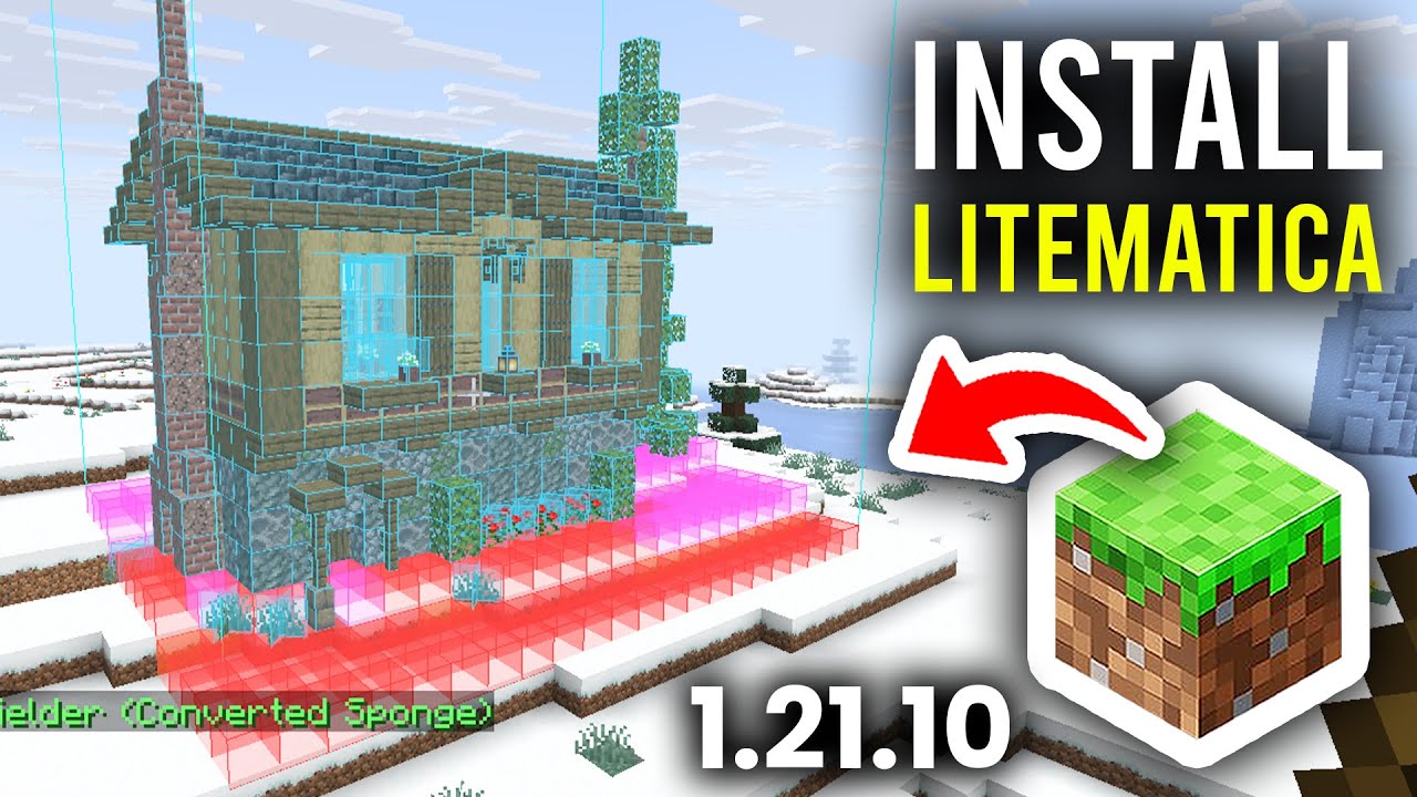 How To Download and Install Litematica Minecraft 1.21.10 - Step By Step