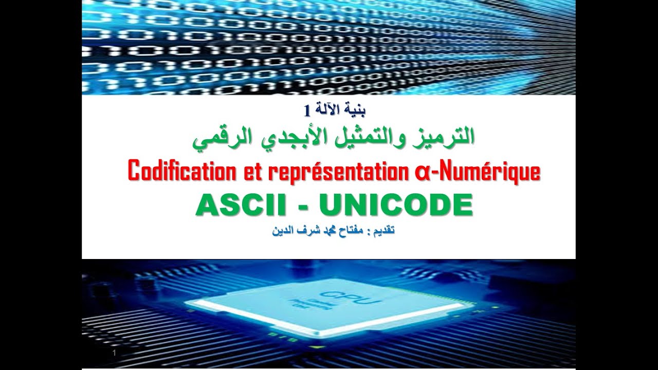 Code ASCII-UNICODE