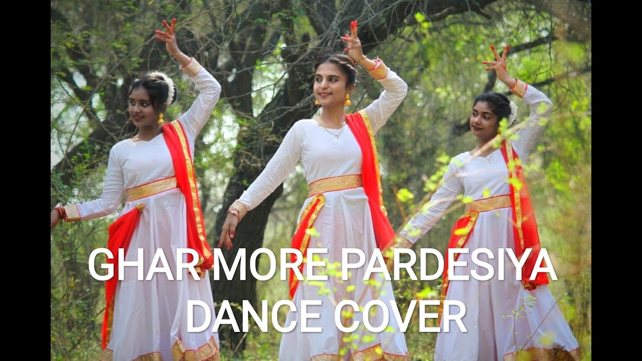 GHAR MORE PARDESIYA DANCE COVER | Vk dance studio | Choreography by Harshitha Ravindra