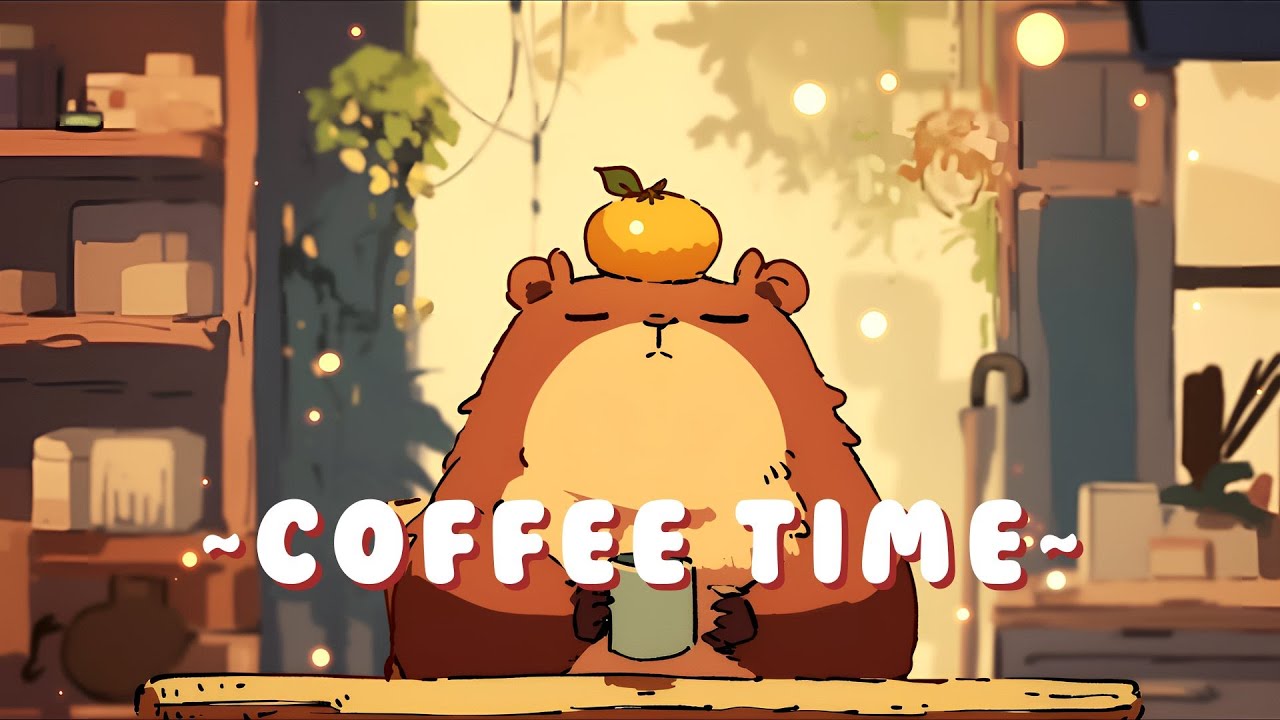 Capybara Music Lab - Study & Chill Music Mix ~ Sweet Dreams ~ 🦫 🌙 📖 | Focus Helper