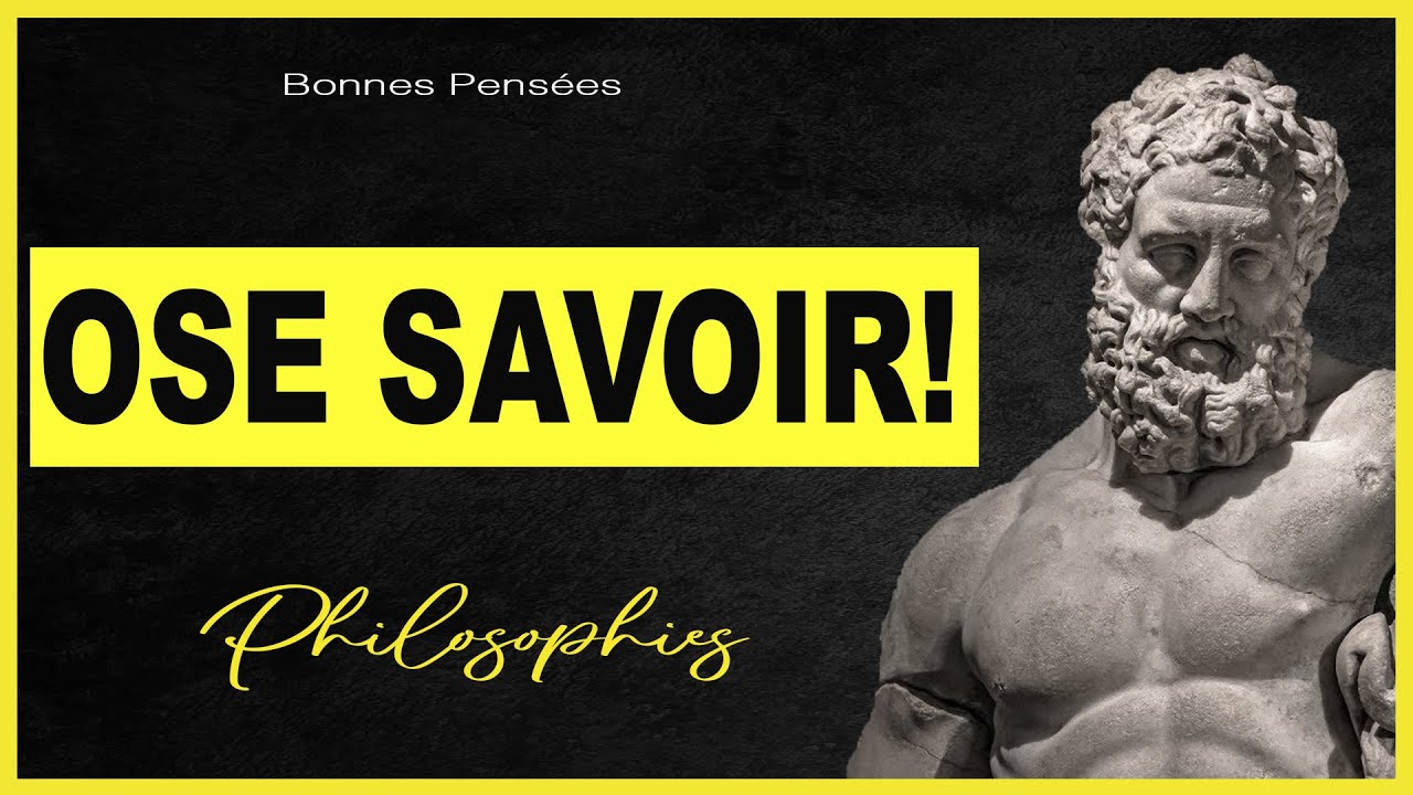 Citations Des Grands Philosophes A Connaitre | Sagesse Et Philosophie