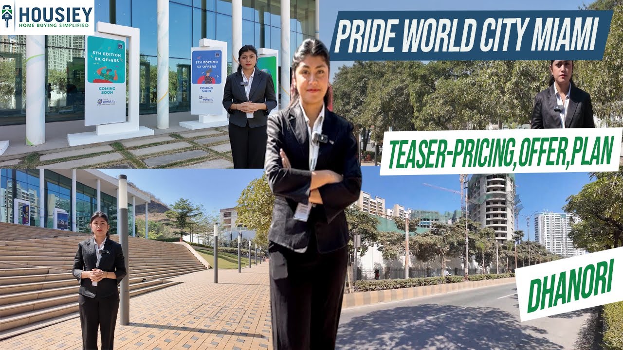 Pride World City Miami | Luxurious 2BHK, 3BHK & 4.5BHK Flats In Dhanori Pune | Price & Location 2026