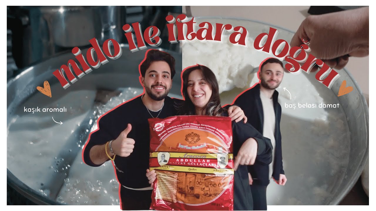 MİDO ile İFTARA DOĞRU 3 | güllaç yapıyorum
