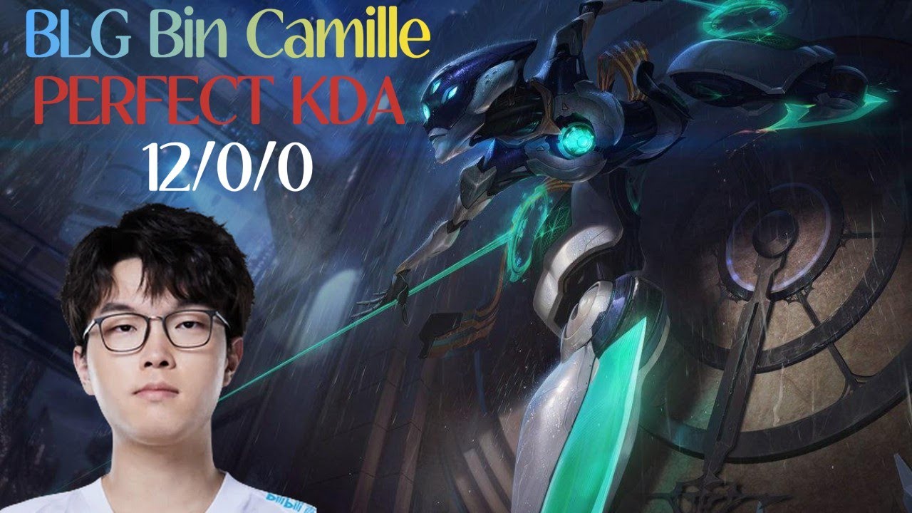 BLG Bin POV - Bin's Camille is READY for the GRAND FINAL - Camille vs Singed - Worlds 2024