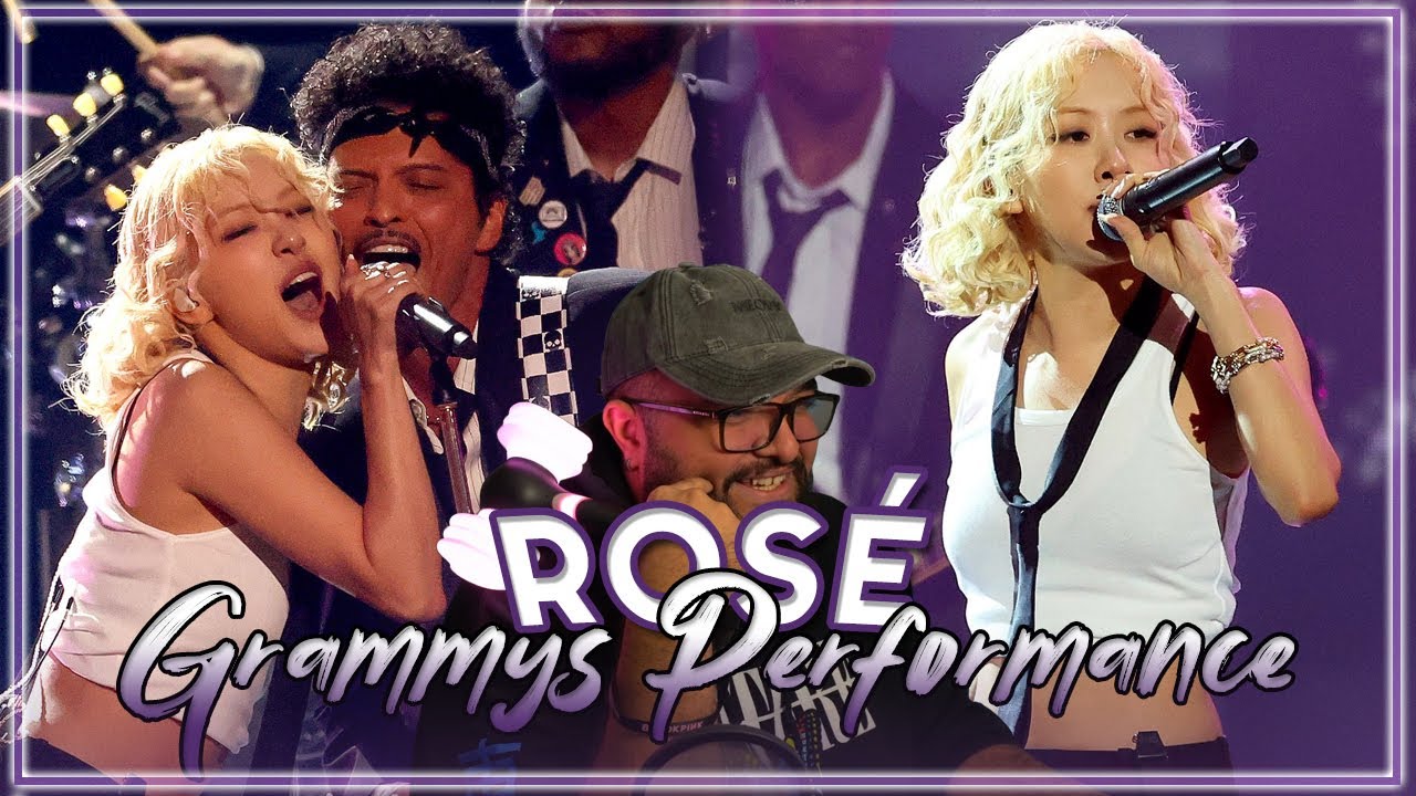 ROSÉ & Bruno Mars 'APT.' Grammys Performance REACTION | BIG BAD ROSIE 😍