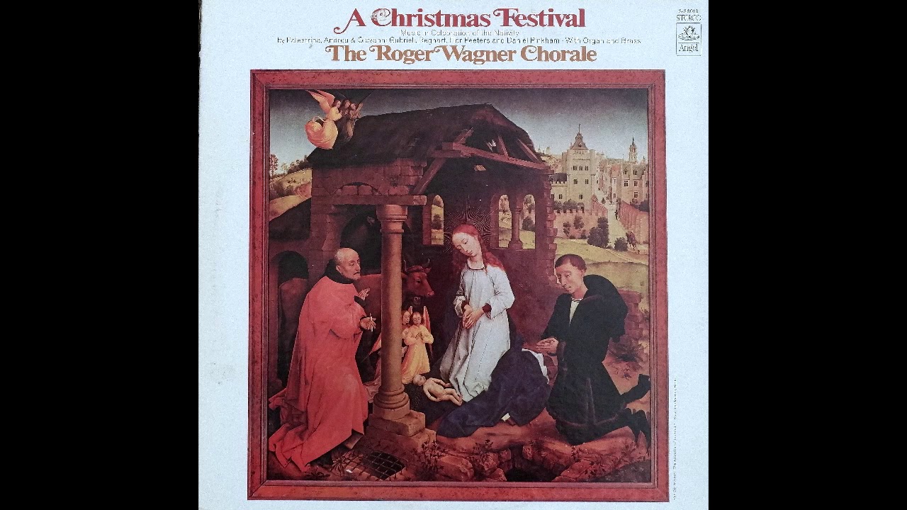 Roger Wagner Chorale Christmas Festival Celebration Nativity Vinyl LP Latin English Classic