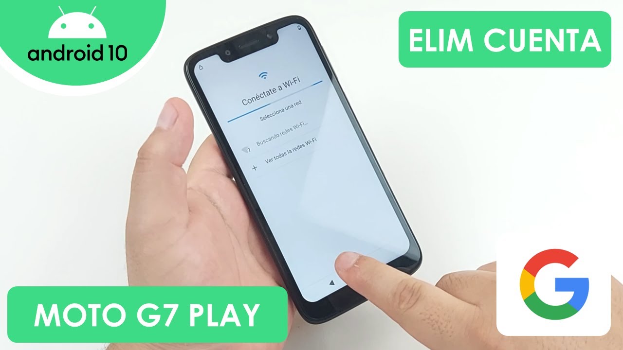 Eliminar Cuenta de Google Motorola Moto G7 Play | Android 10