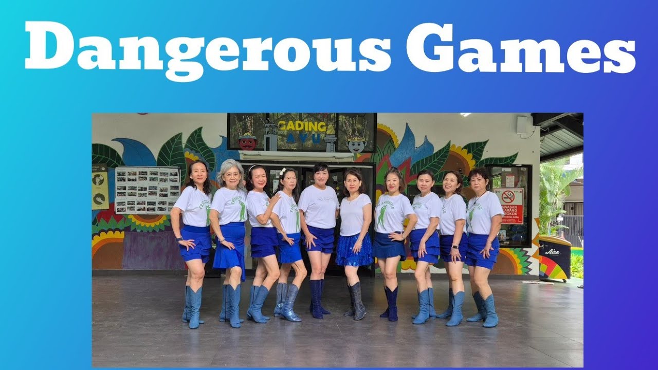 Dangerous Games ~ Line Dance || Friendship Clover LD@Mitra Bubu