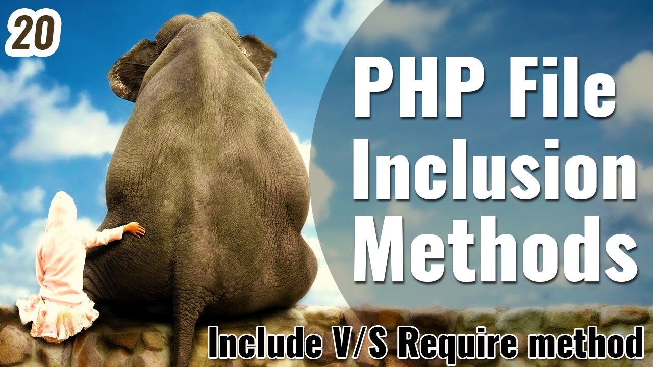 PHP File inclusion | include vs Require method in Hindi | Learn PHP in Hindi/Urdu