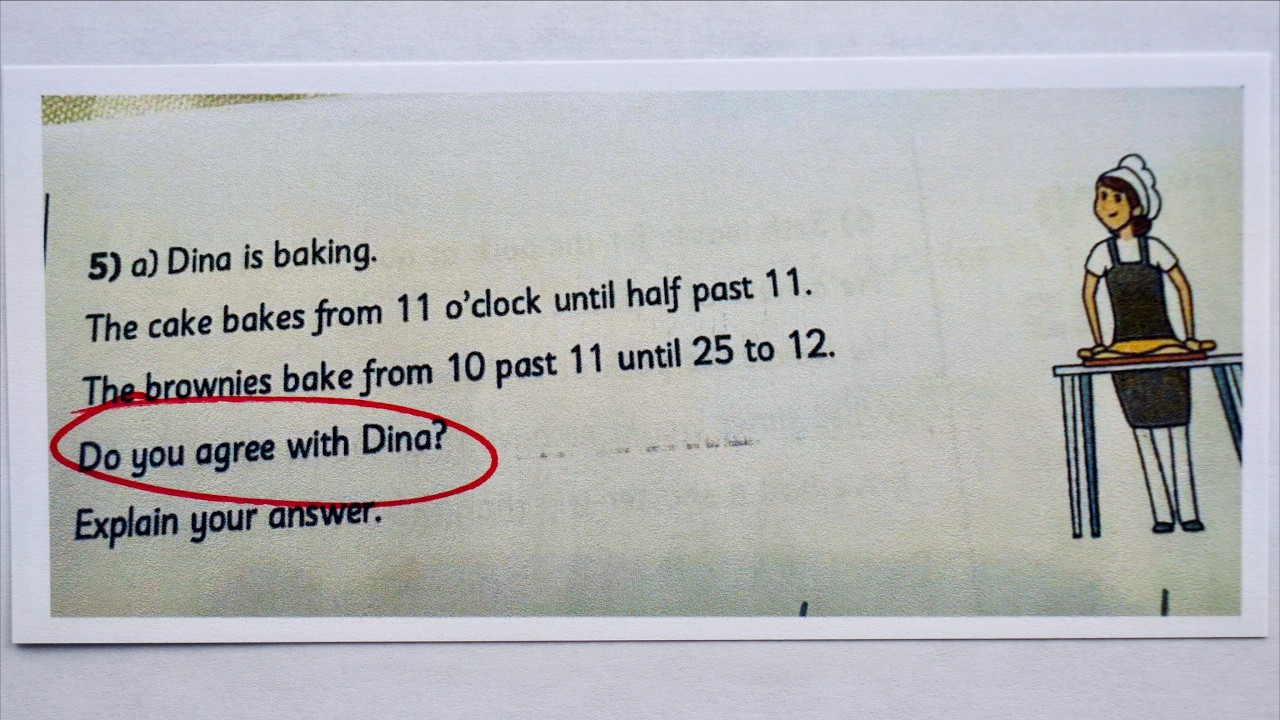 Viral Elementary School Math Question 