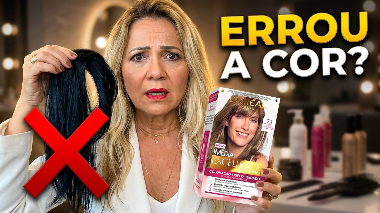PINTEI COM 7.0 + 7.1 FICOU PRETO O QUE FAZER PARA CLAREAR O CABELO?! #HairTutorial