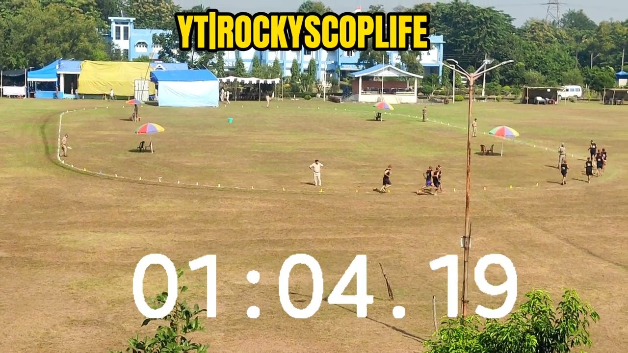 WBPSI RUN 2025 | দৌড়ে জুতো খুলে গেলো | লাস্ট মিনিটে দৌড়াতে গিয়ে পড়ে গেল 💔 