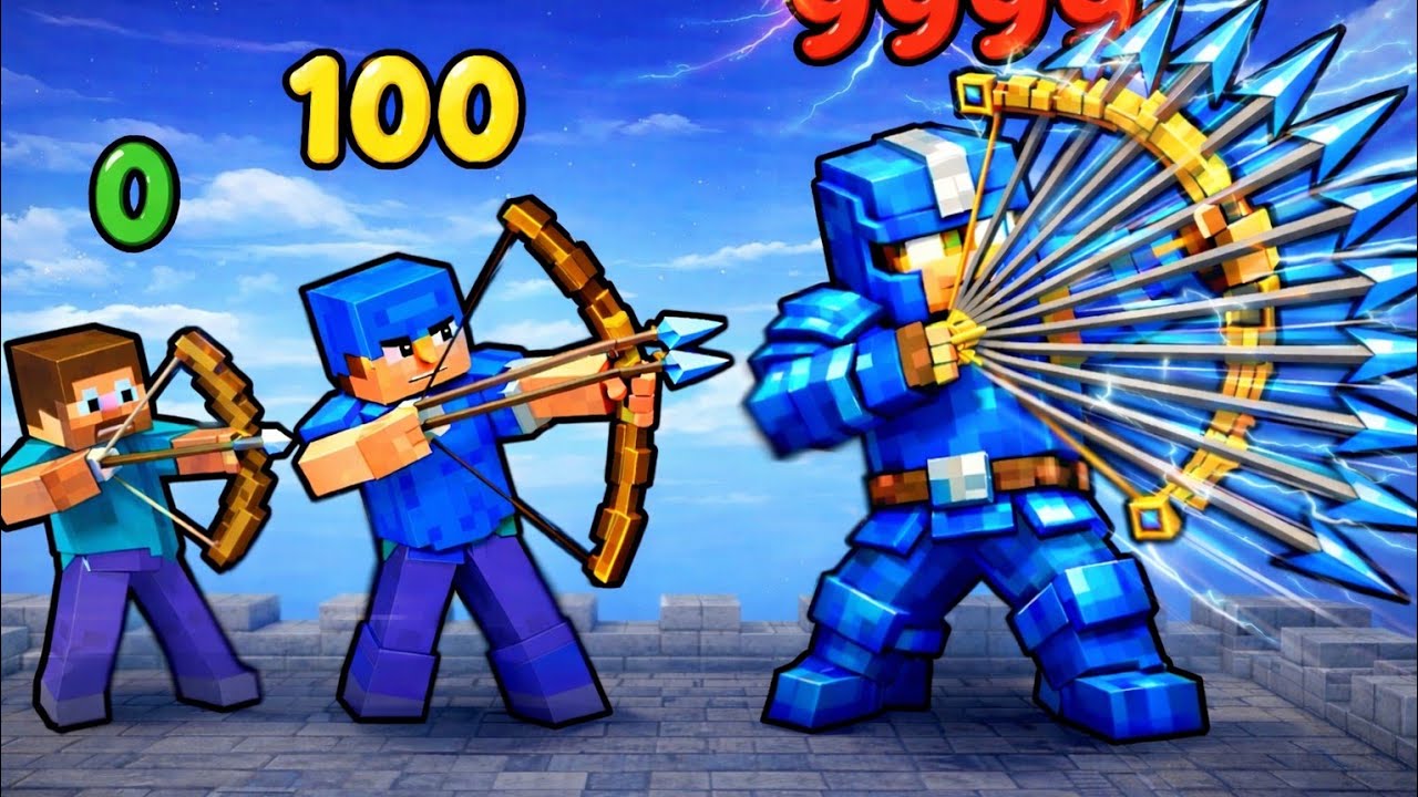 🌞I Merged Everything to WIN Craft War Battle!