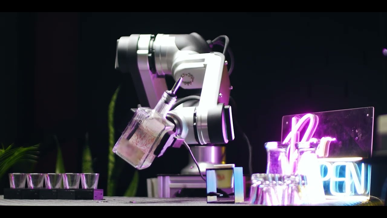 Tequila Time with Robot Bartender