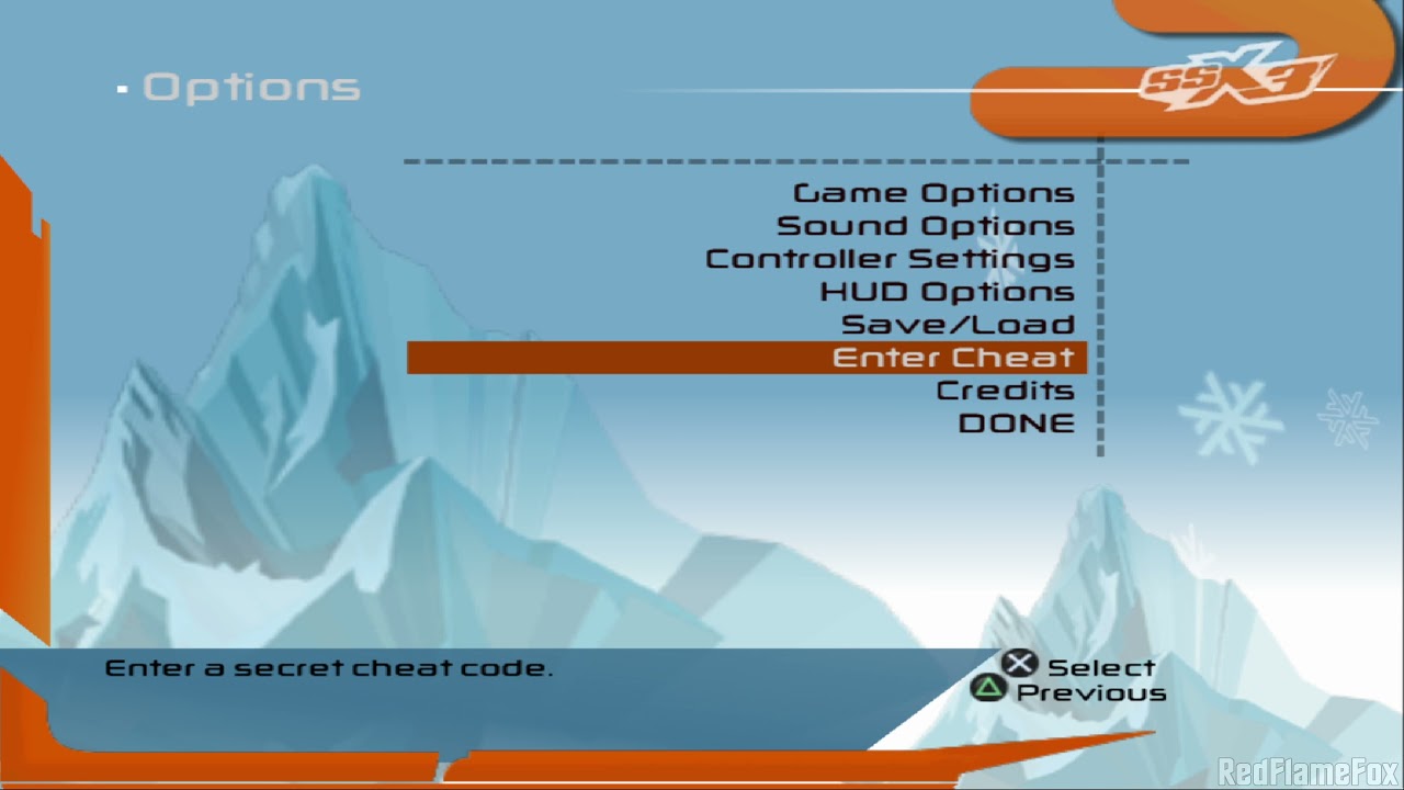 SSX 3 - All Cheat Passwords