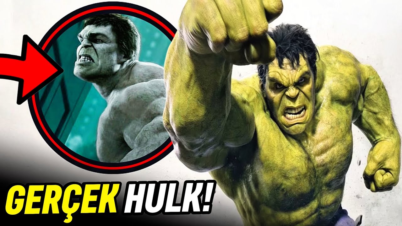 Bu Adam Gerçekten Hulk!