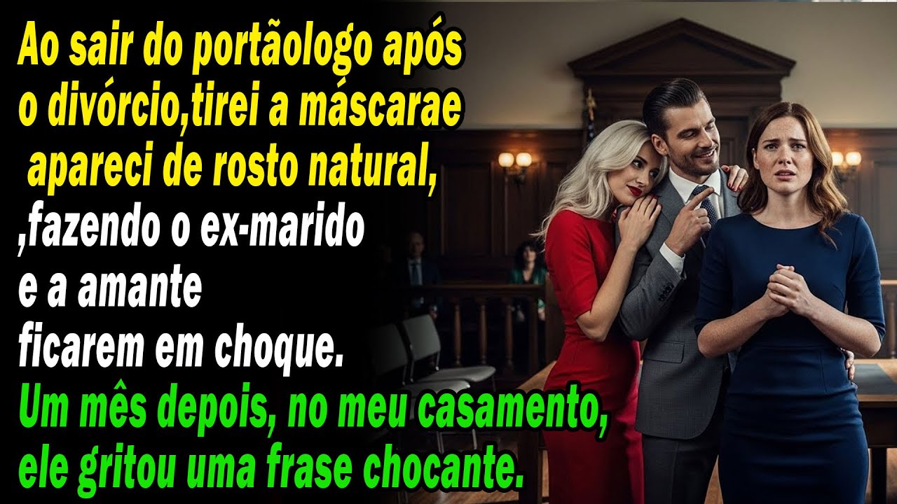 ❤️No Dia do Divórcio, Ela Tirou a Máscara… e o Ex-Marido Ficou em Choque😮