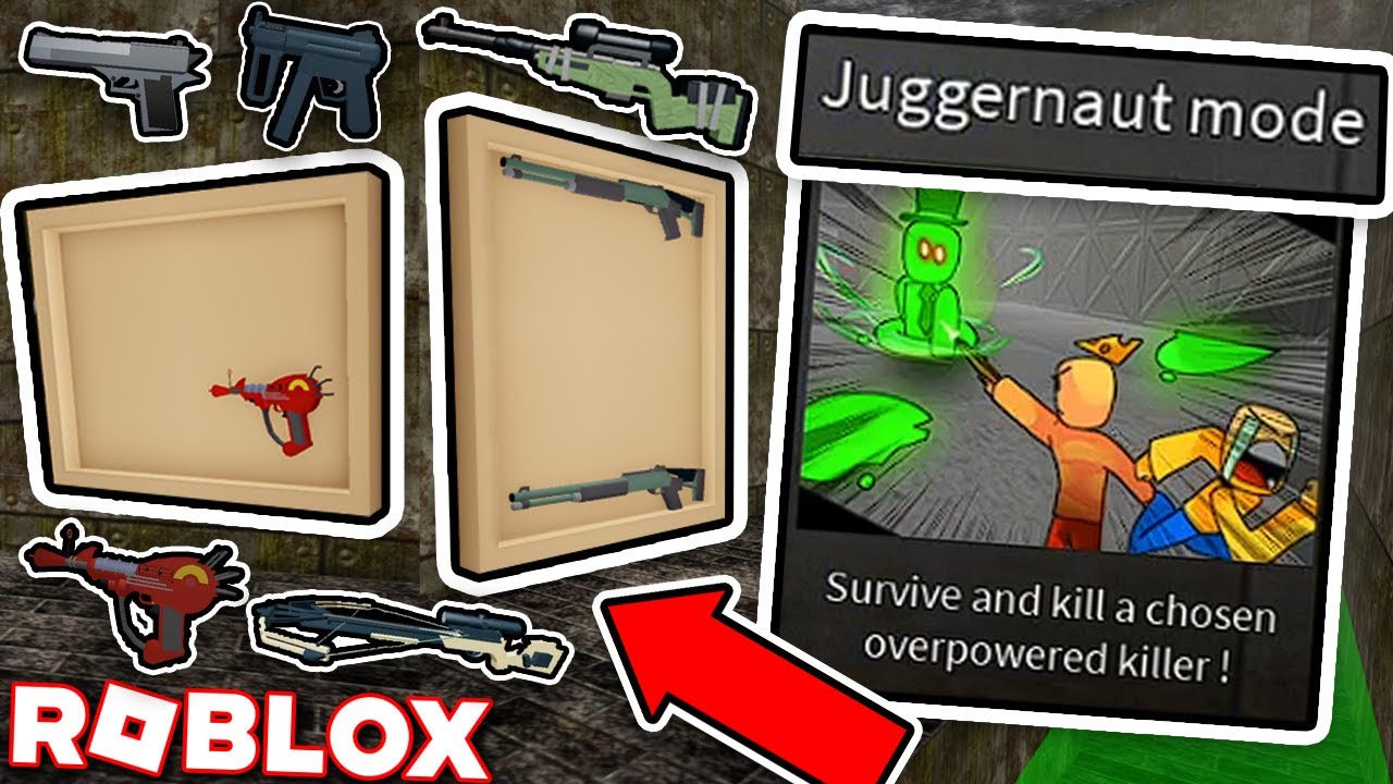 (2024) JUGGERNAUT MODE ALL WEAPON LOCATIONS (Survive And Kill the Killers)