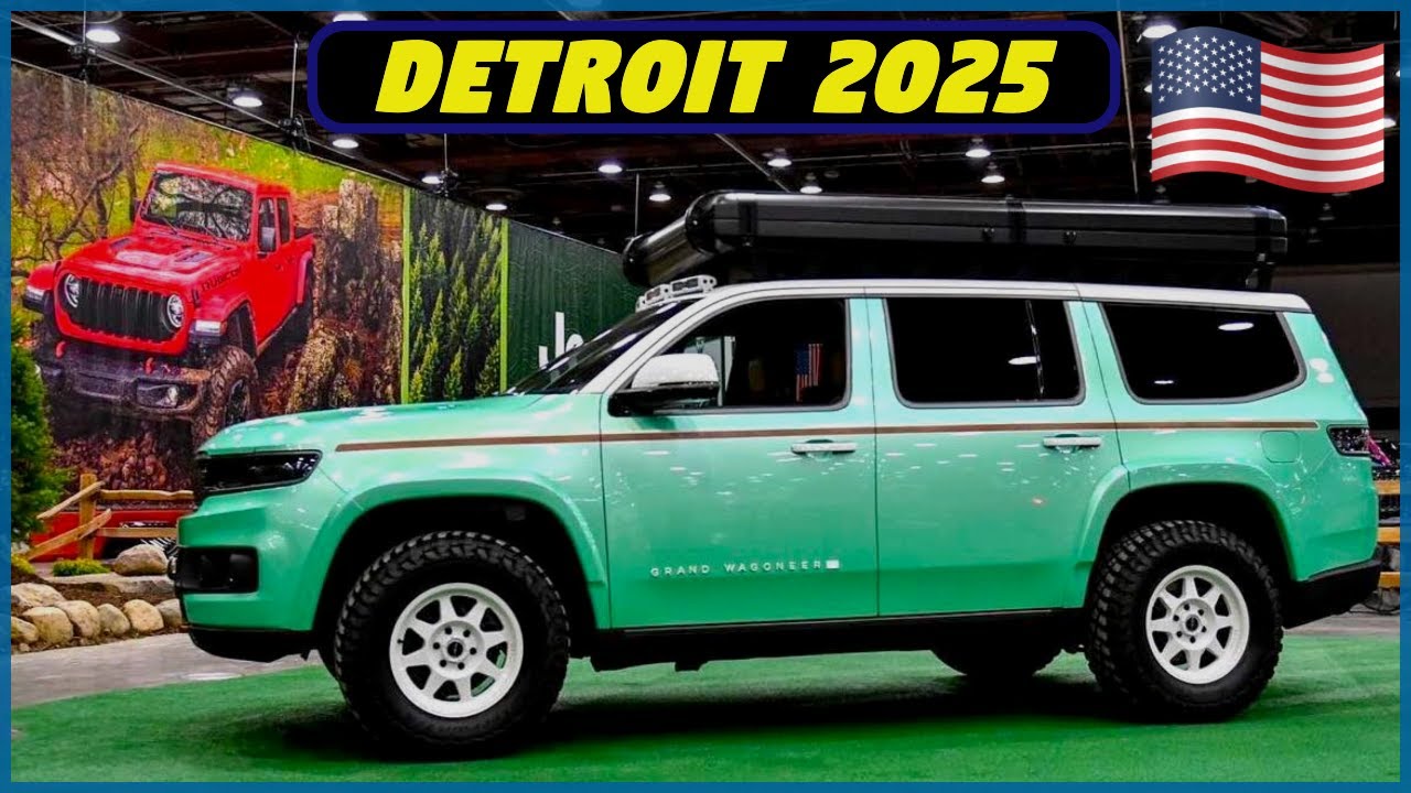 2025 Detroit Auto Show — Mopar Highlights (All Jeep Brand Vehicles + 5 Concepts) - PART 2