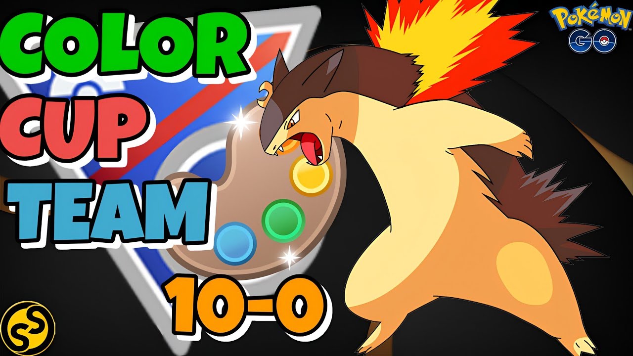 BEST COLOR CUP TEAM IS UNBEATABLE IN POKEMON GO BATTLE LEAGUE 2025 NEW SEASON