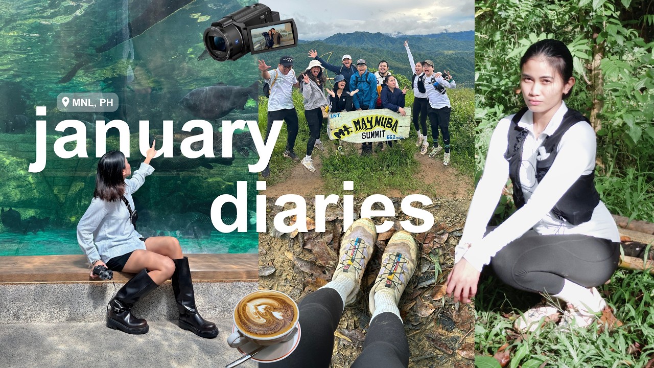 WEEK IN MY LIFE 🩷🌱 first hike of 2026, bf’s birthday, philippine biodome & more!