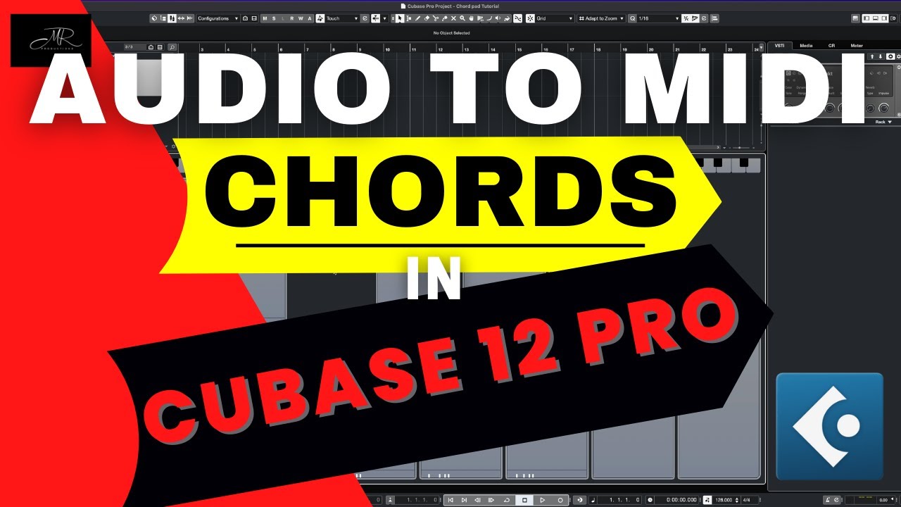 Audio to MIDI Chords in Cubase 12 - Tutorial
