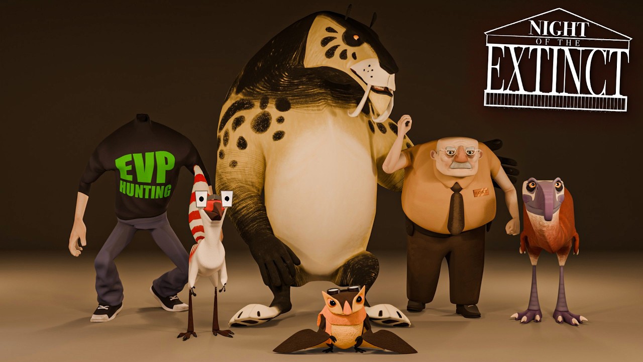 Night of the Extinct - MONSTERS Size ComparIson