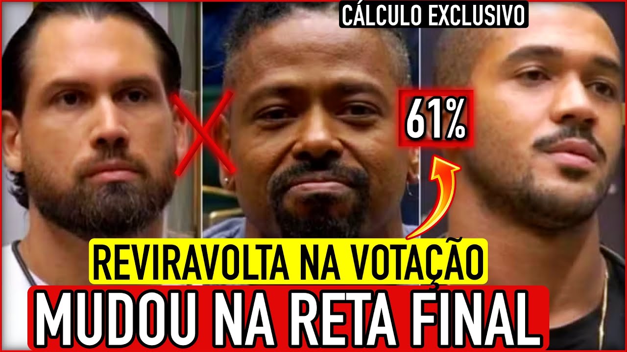 🚨BBB26 URGENTE: NOVA PARCIAL MOSTRA REVIRAVOLTA INACREDITÁVEL NA RETA FINAL DA VOTAÇÃO DO BBB26!
