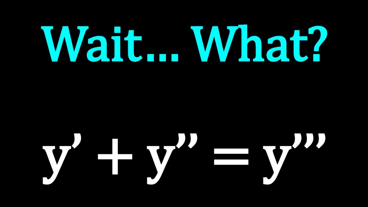 This Equation Breaks Intuition