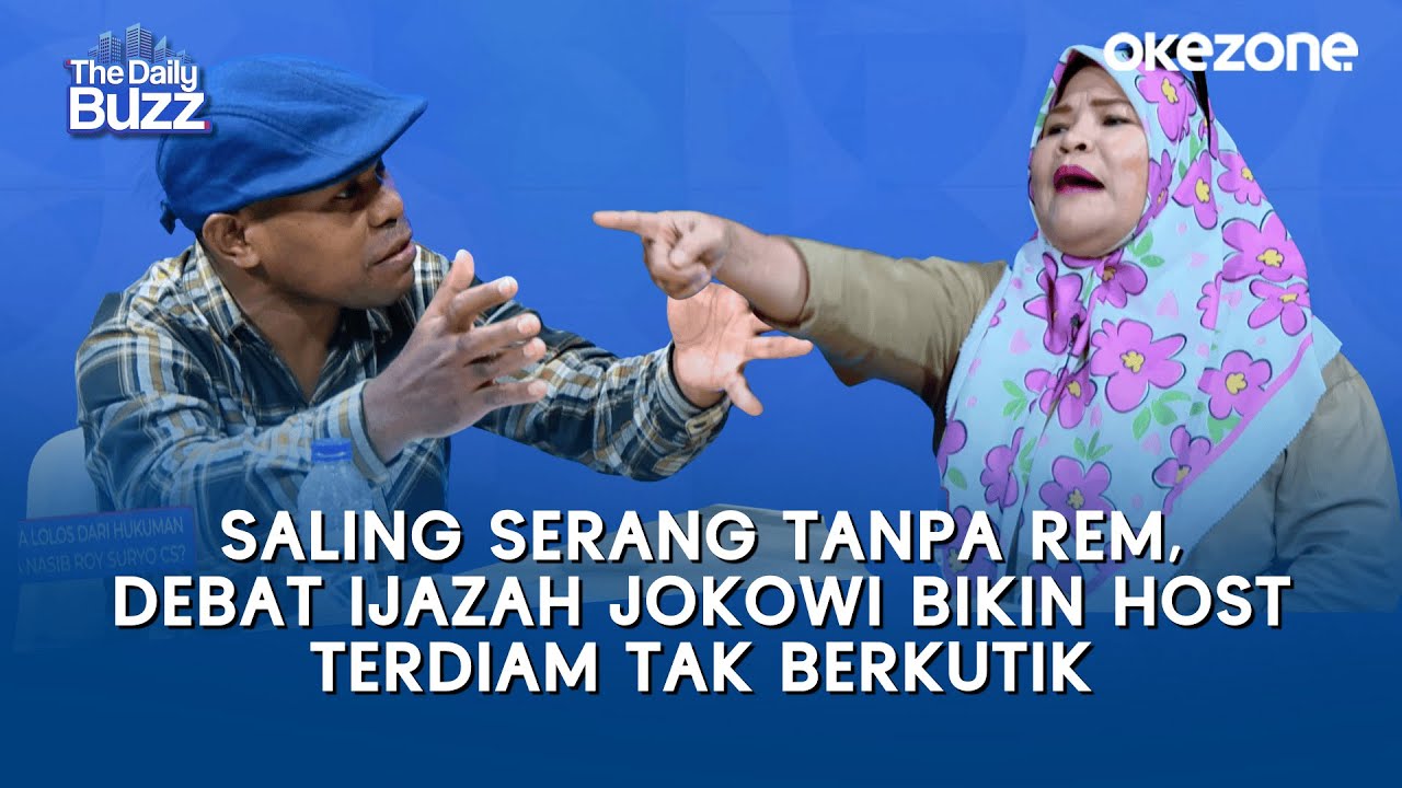 Saling Serang Tanpa Rem! Debat Ijazah Jokowi Bikin Host Terdiam Tak Berkutik | The Daily Buzz