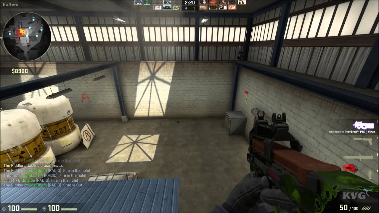 Counter-Strike: Global Offensive - Nuke Gameplay (PC HD) [1080p]
